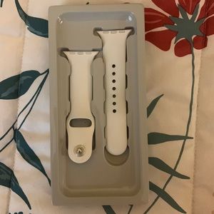 White Apple Watch Band